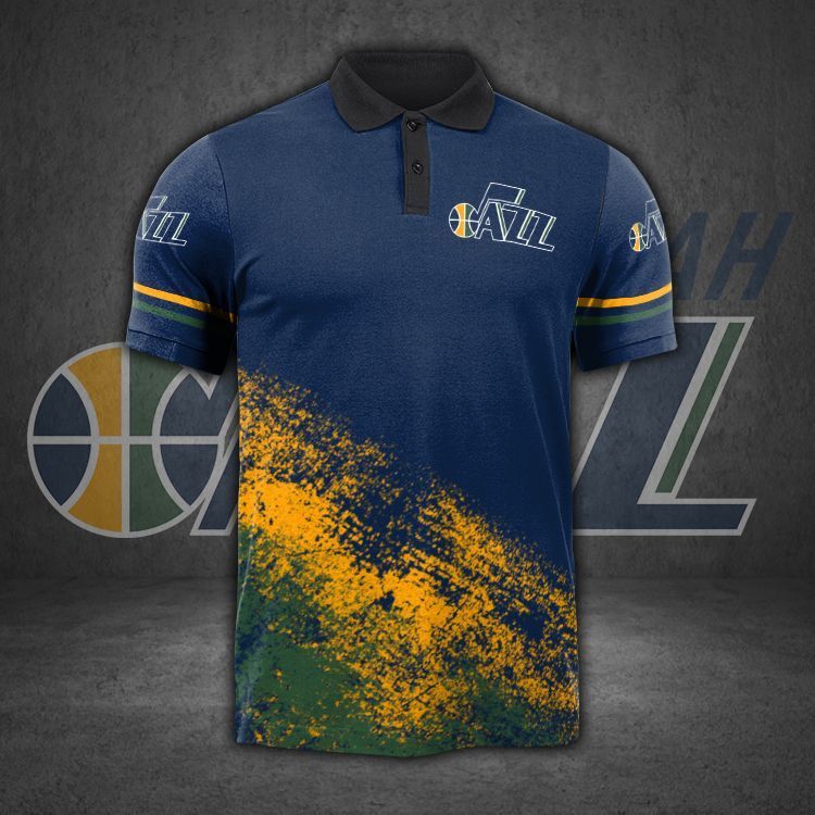 Utah Jazz 3d Polo Shirt 3d Tshirt All Over Print Shirt 3d T-shirt