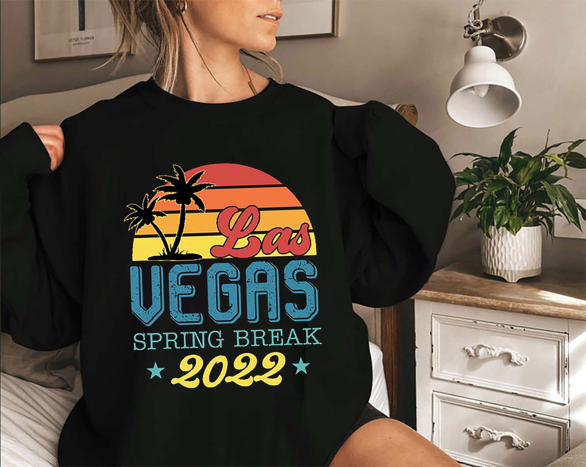 Vegas Trip Spring Break 2022 Las Vegas Unisex Sweatshirt