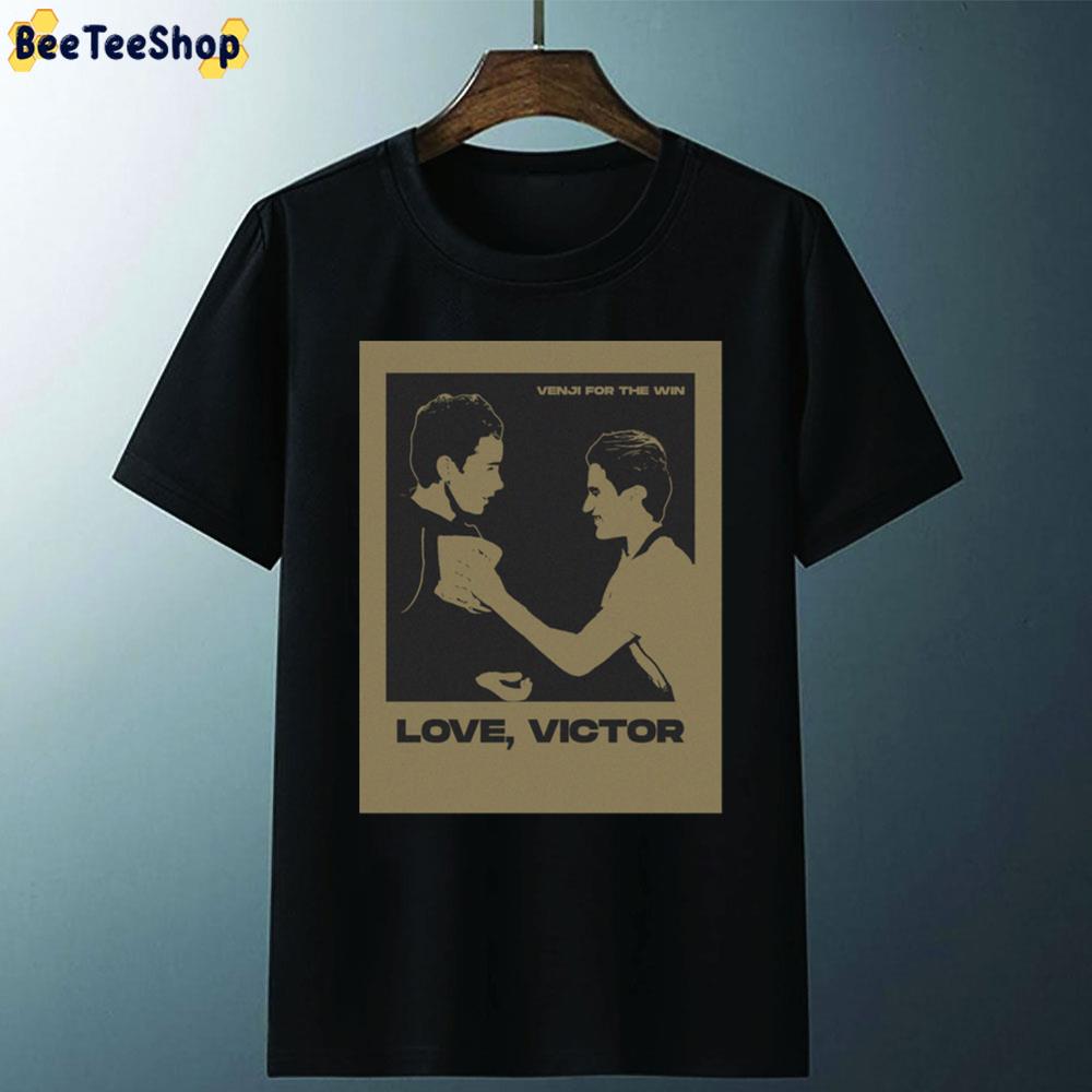 Venji For The Win Love Victor Retro Unisex T-Shirt