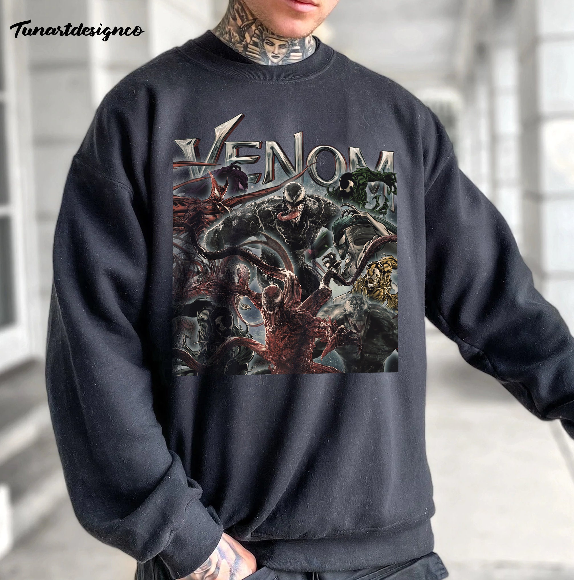 Venom Family Marvel Enemies Unisex T-Shirt