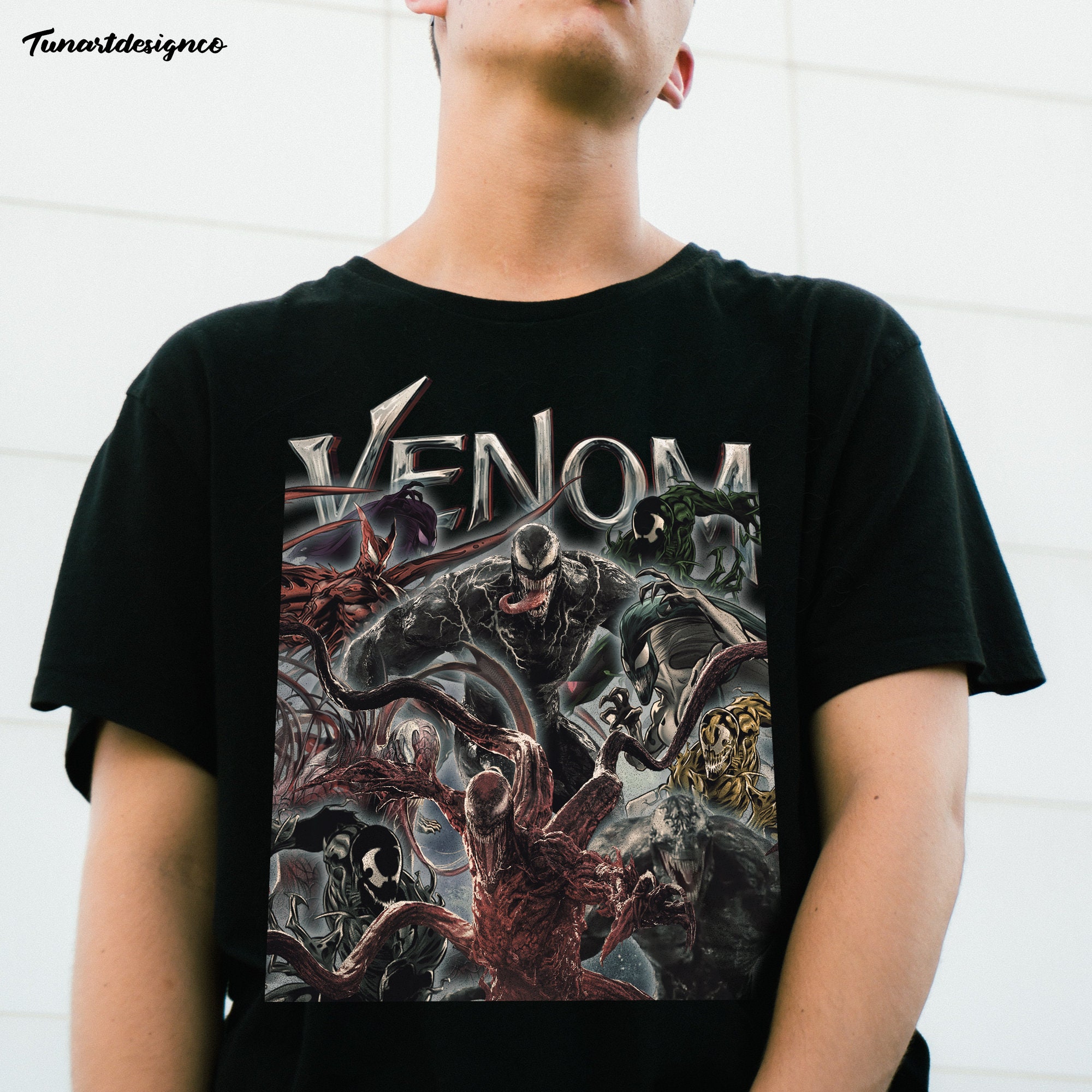 Venom Family Marvel Enemies Unisex T-Shirt