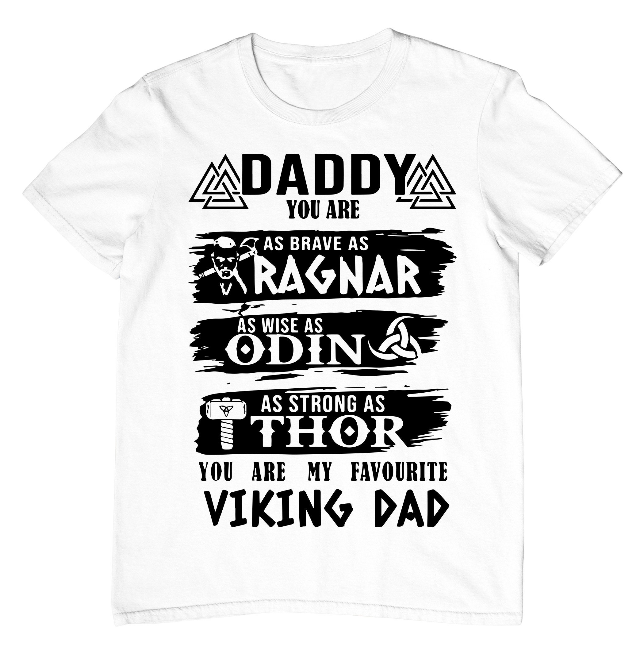 Viking Daddy My Favourite For Father's Day Unisex T-Shirt