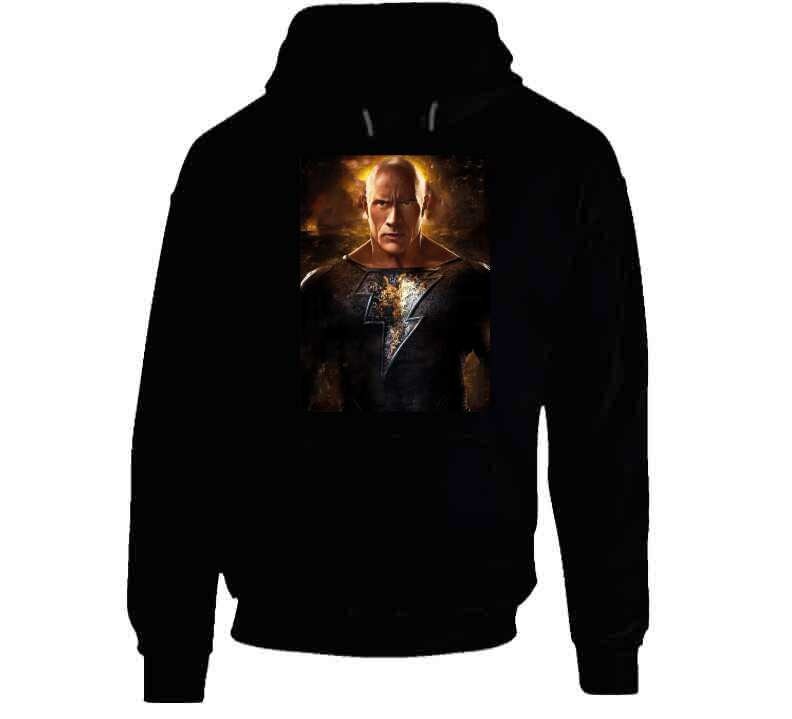 Villain Film Poster New 2022 Black Adam Super Hero Dwayne Johnson Unisex T-Shirt