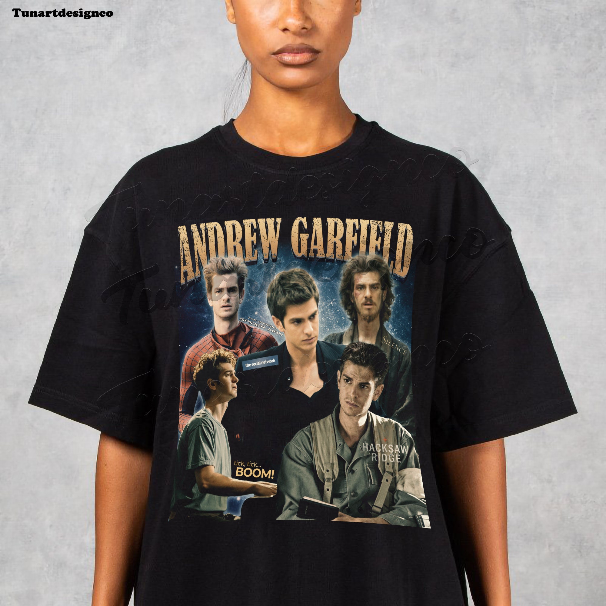 Vintage Art Andrew Garfield Best Movie Unisex T-Shirt