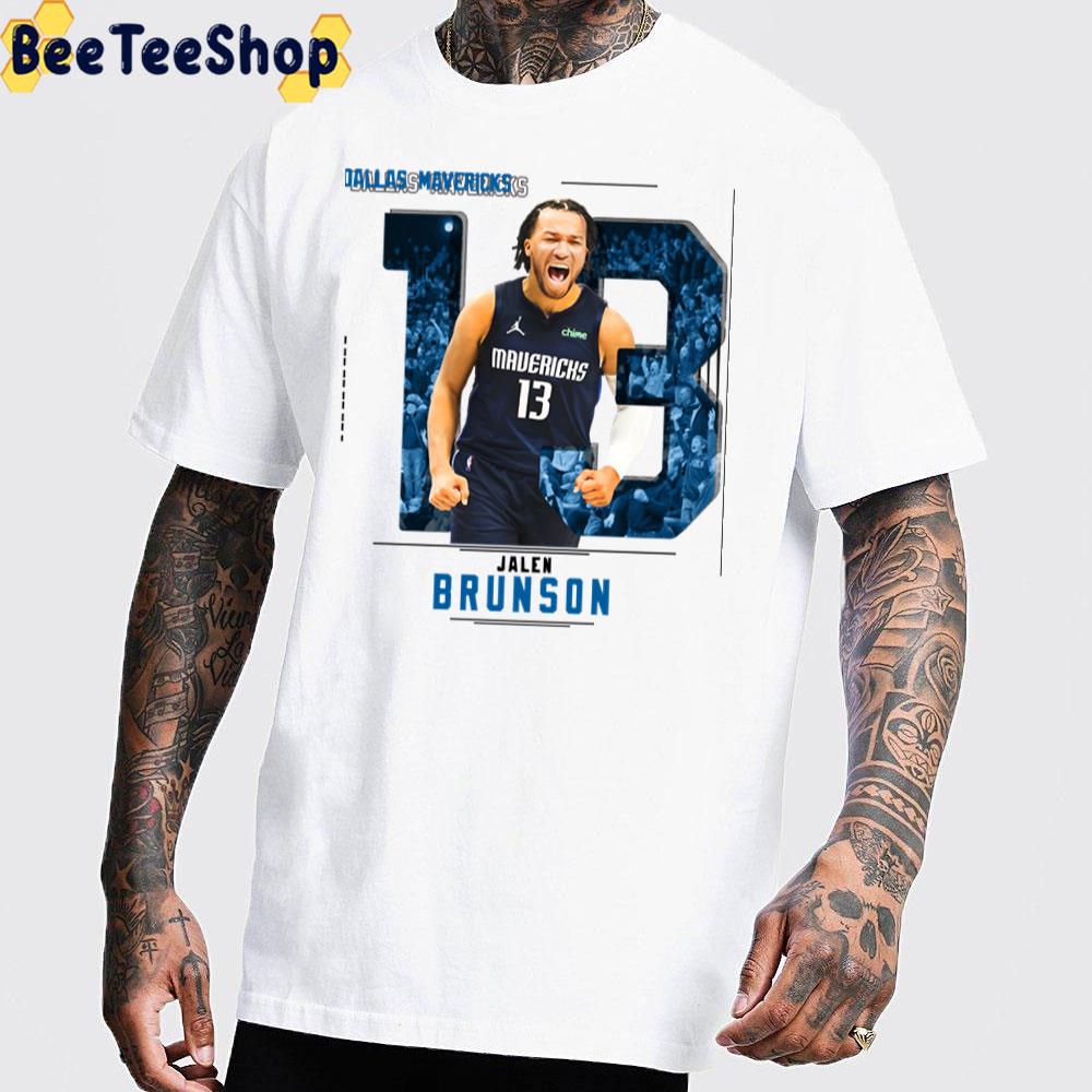 Vintage Art Jalen Brunson Basketball Unisex T-Shirt