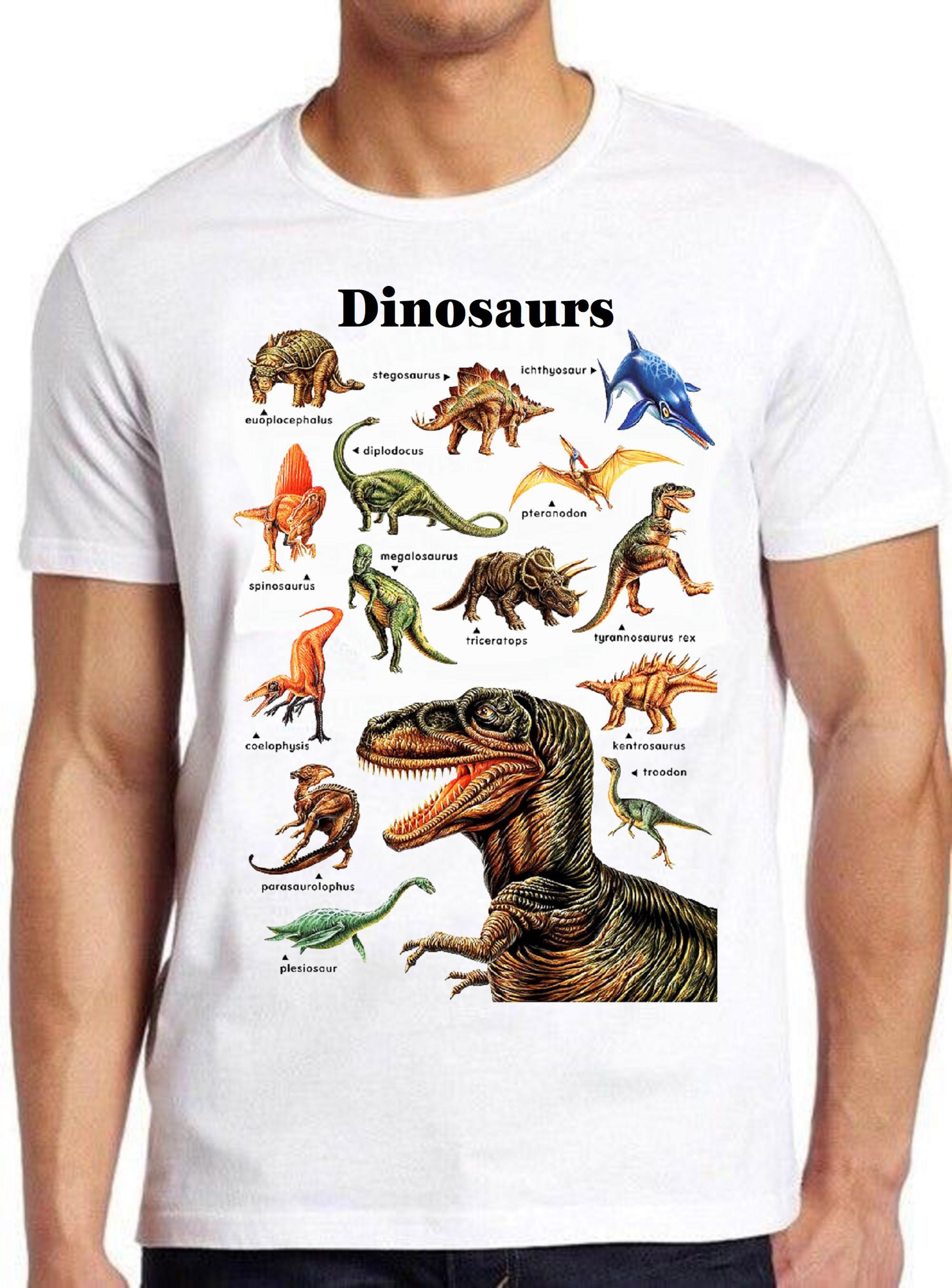 Vintage Art Kind Of Dinosaurs Unisex T-Shirt