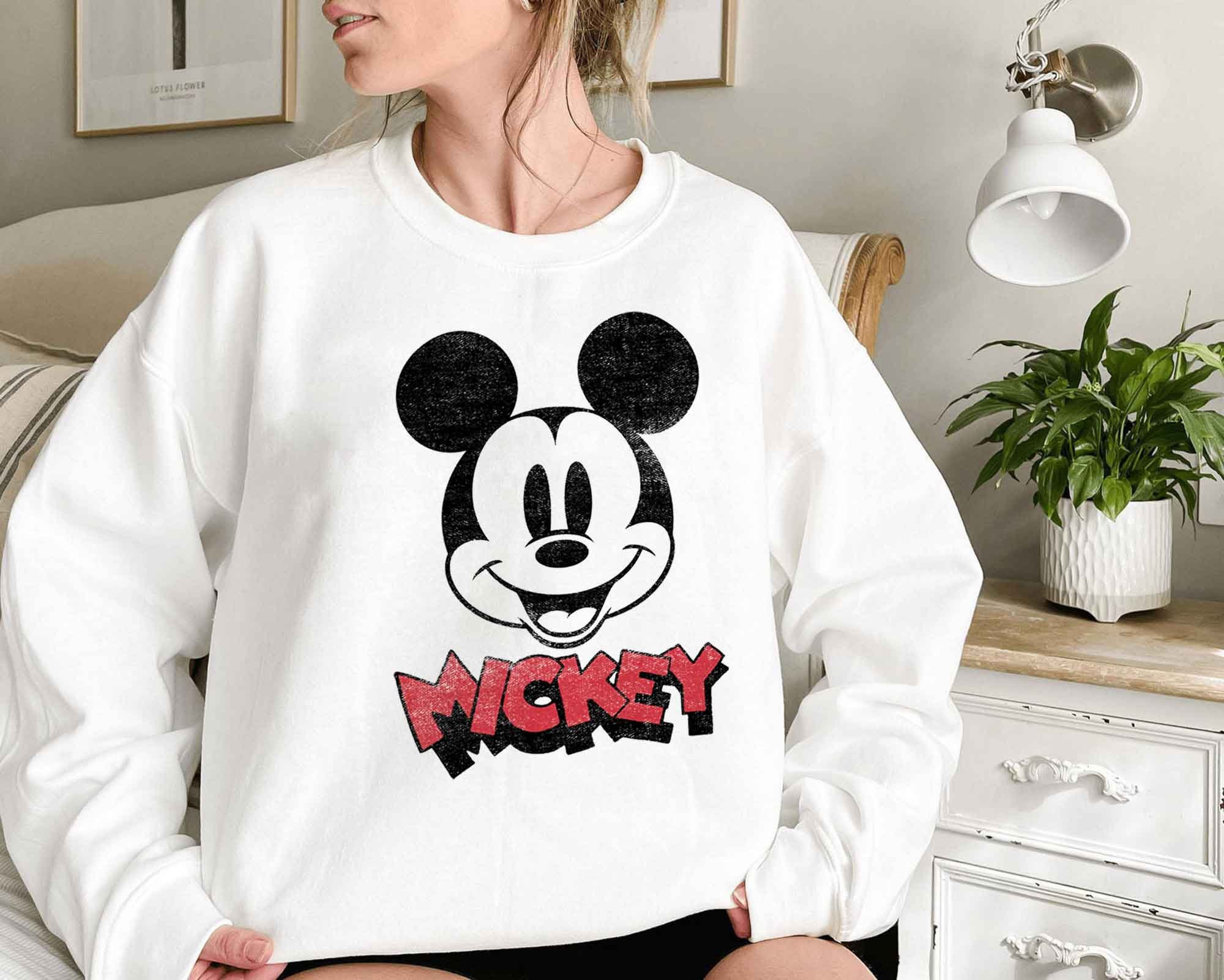 Vintage Art Mickey Disneyworld Unisex Sweatshirt