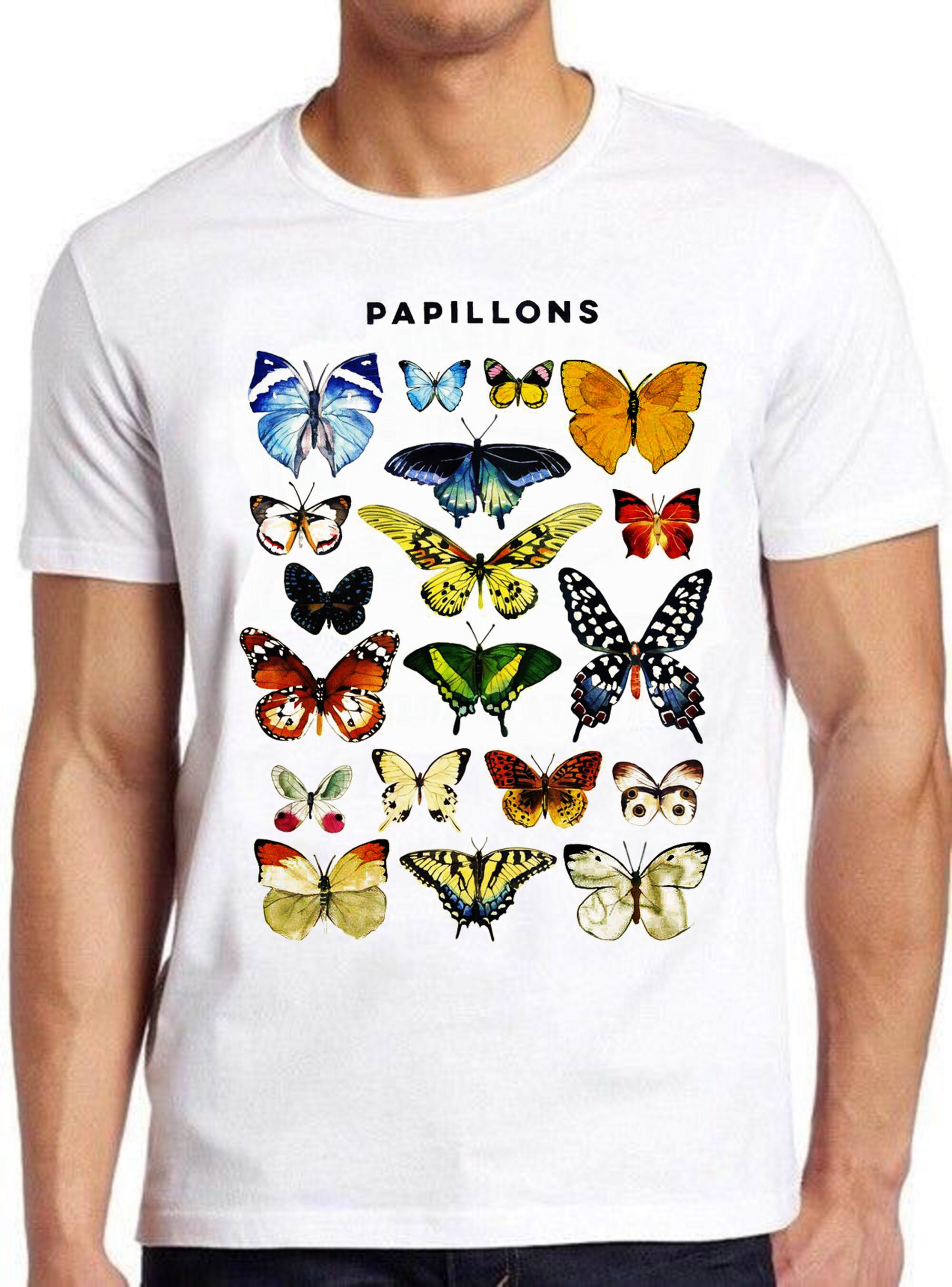 Vintage Art Pappilons Butterfly Unisex T-Shirt