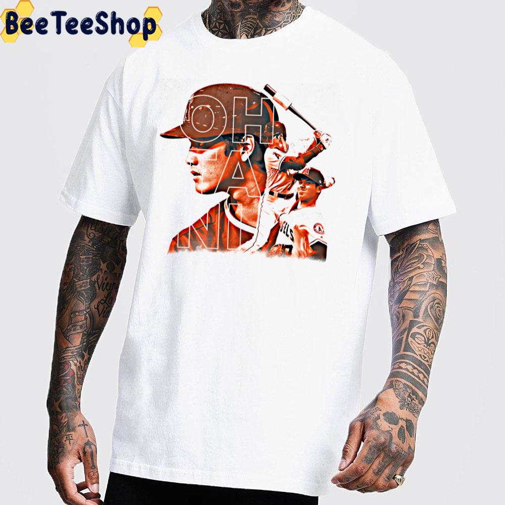 Vintage Angels Baseball Art T-Shirt