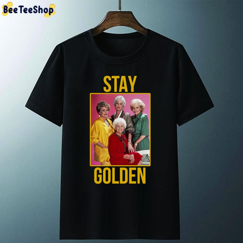 Vintage Art Stay Golden Girls Unisex T-Shirt