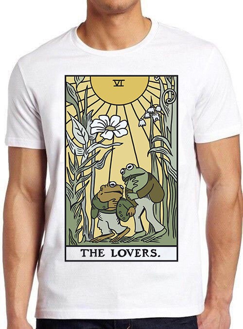 Vintage Art The Lovers Frog Unisex T-Shirt