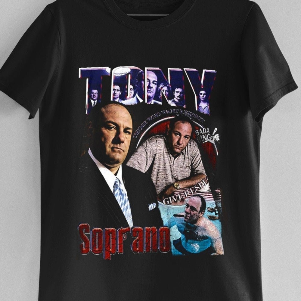 Vintage Art Tony Soprano Homage Unisex Shirt