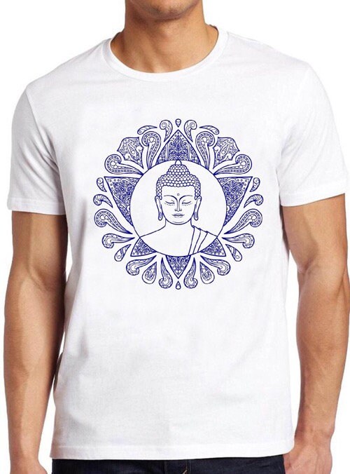 Vintage Art Yoga Buddhist Unisex T-Shirt