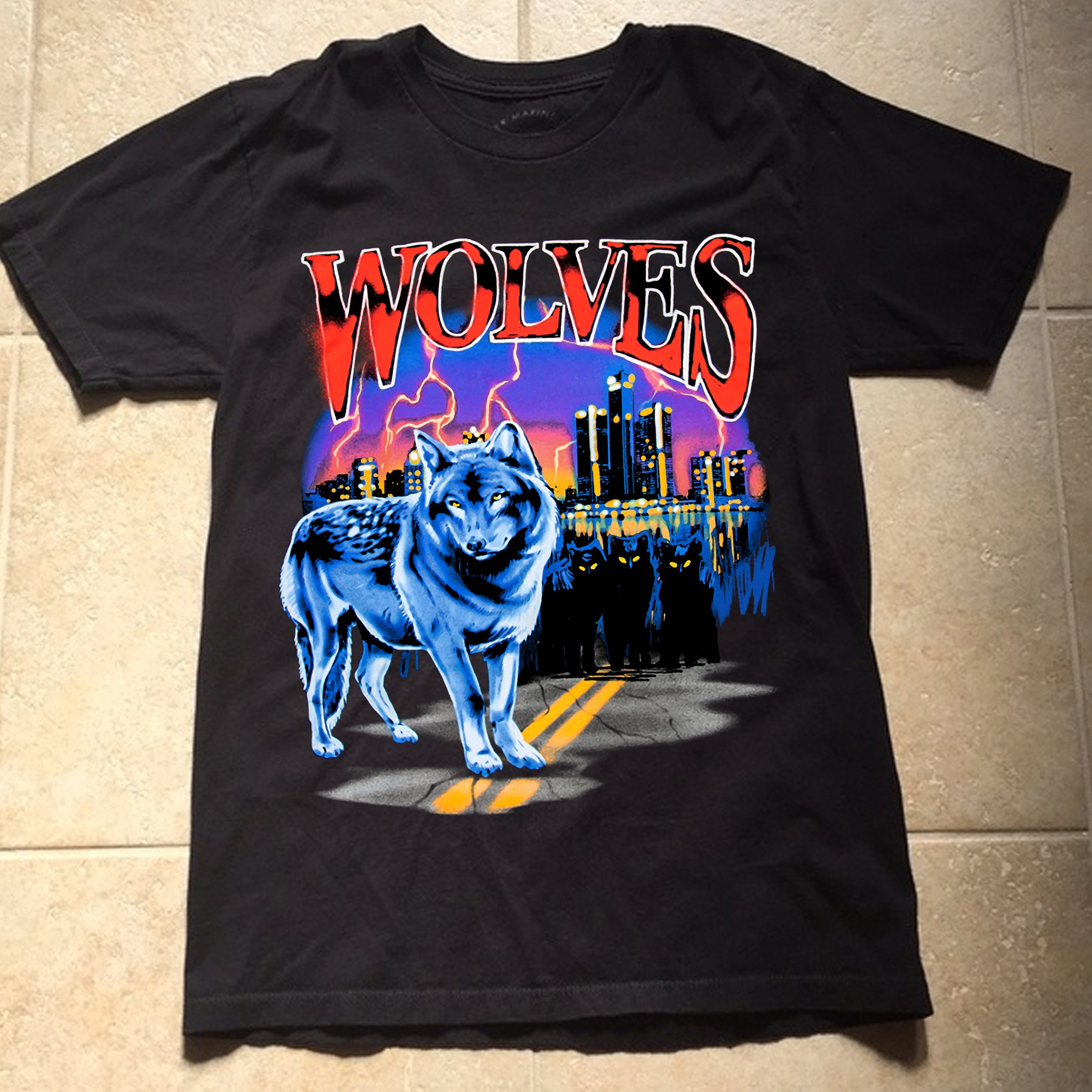 Vintage Big Sean Detroit 2 Merch Wolves Rap Unisex T-Shirt