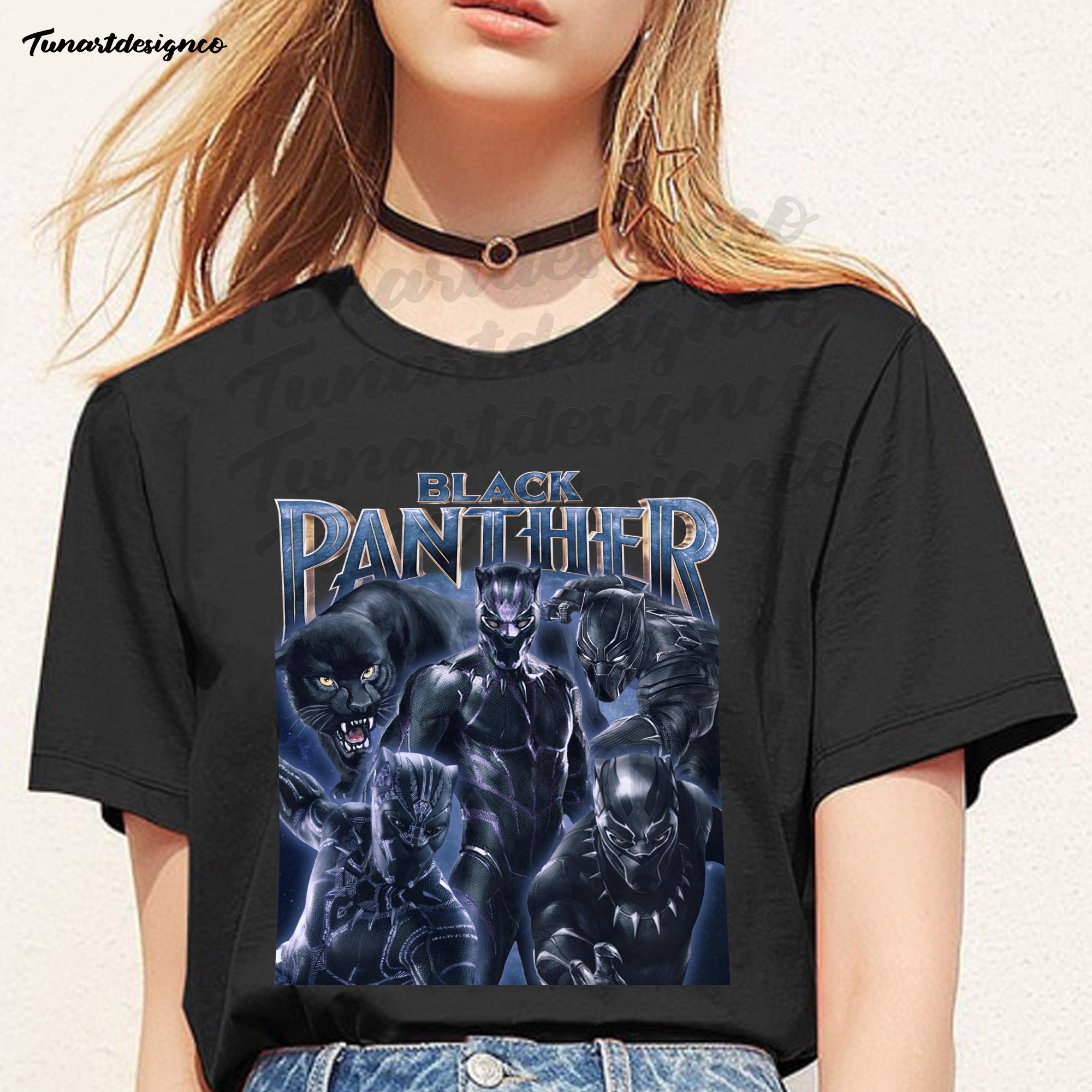 Vintage Black Panther Marvel Lover Unisex Shirt