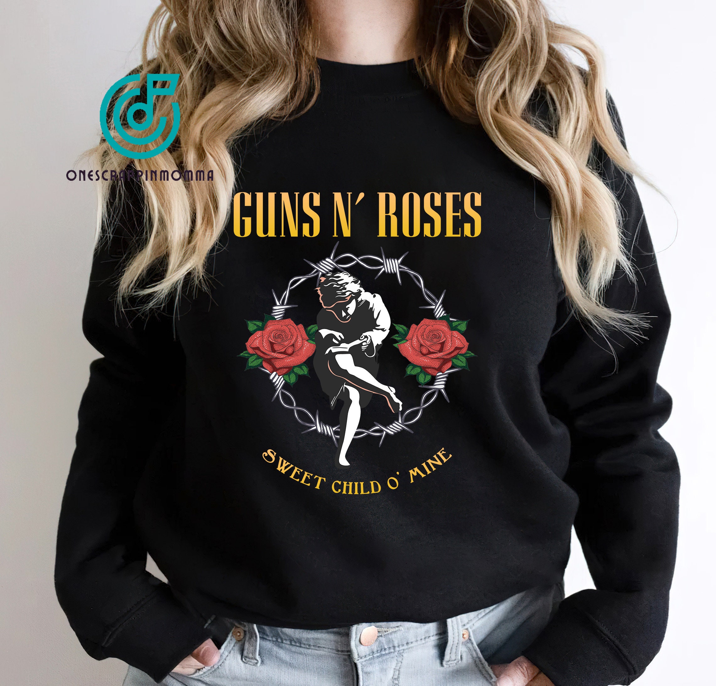 Vintage Guns N Roses Unisex Rock Bands Unisex Sweatshirt