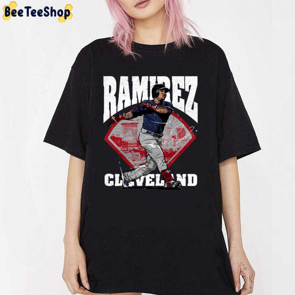 Vintage Jose Ramirez Field Cleveland Indians Tshirt - BipuBunny