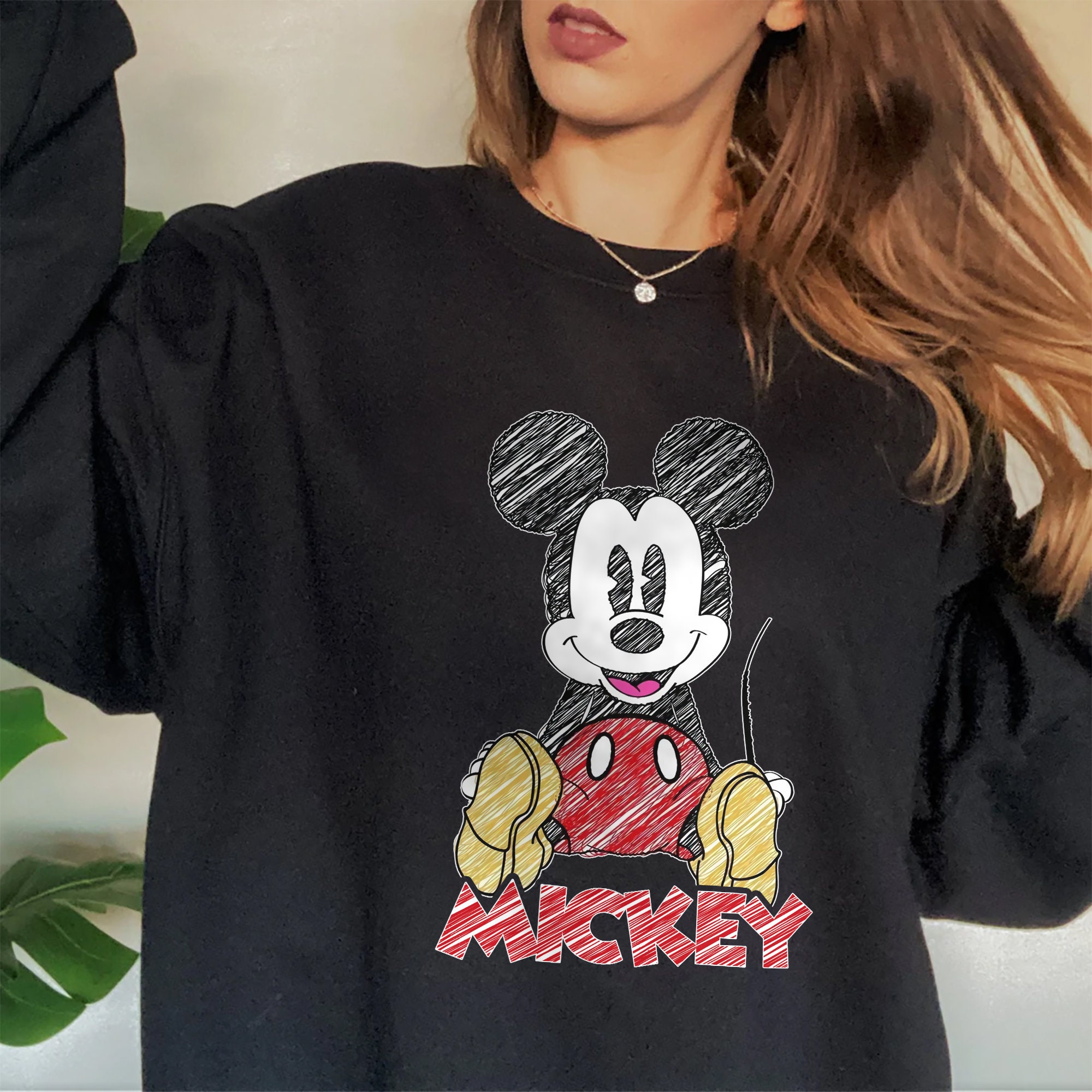 Vintage Mickey Mouse Disney Unisex Sweatshirt