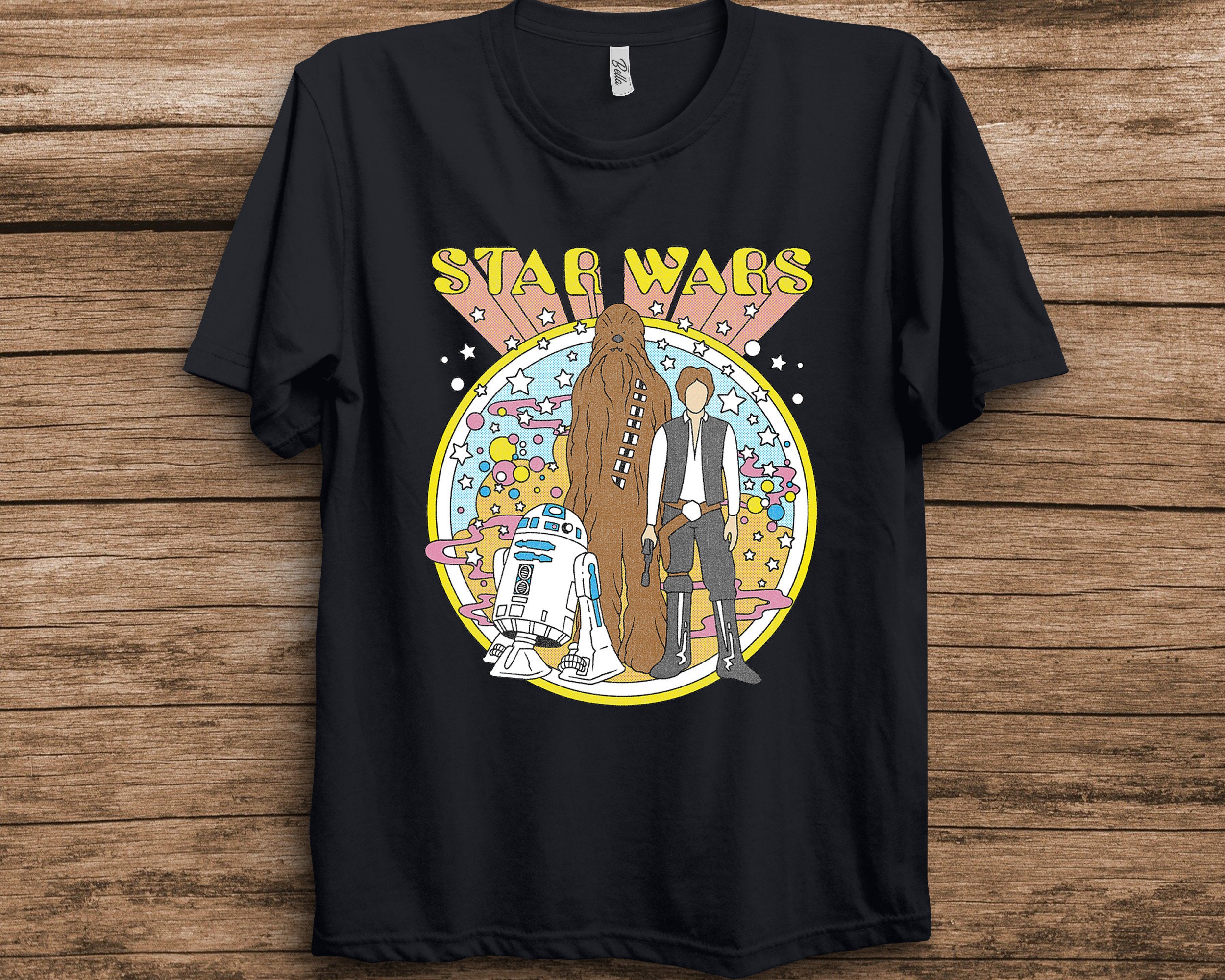 Vintage Psych Rebels Star Wars Unisex T-Shirt