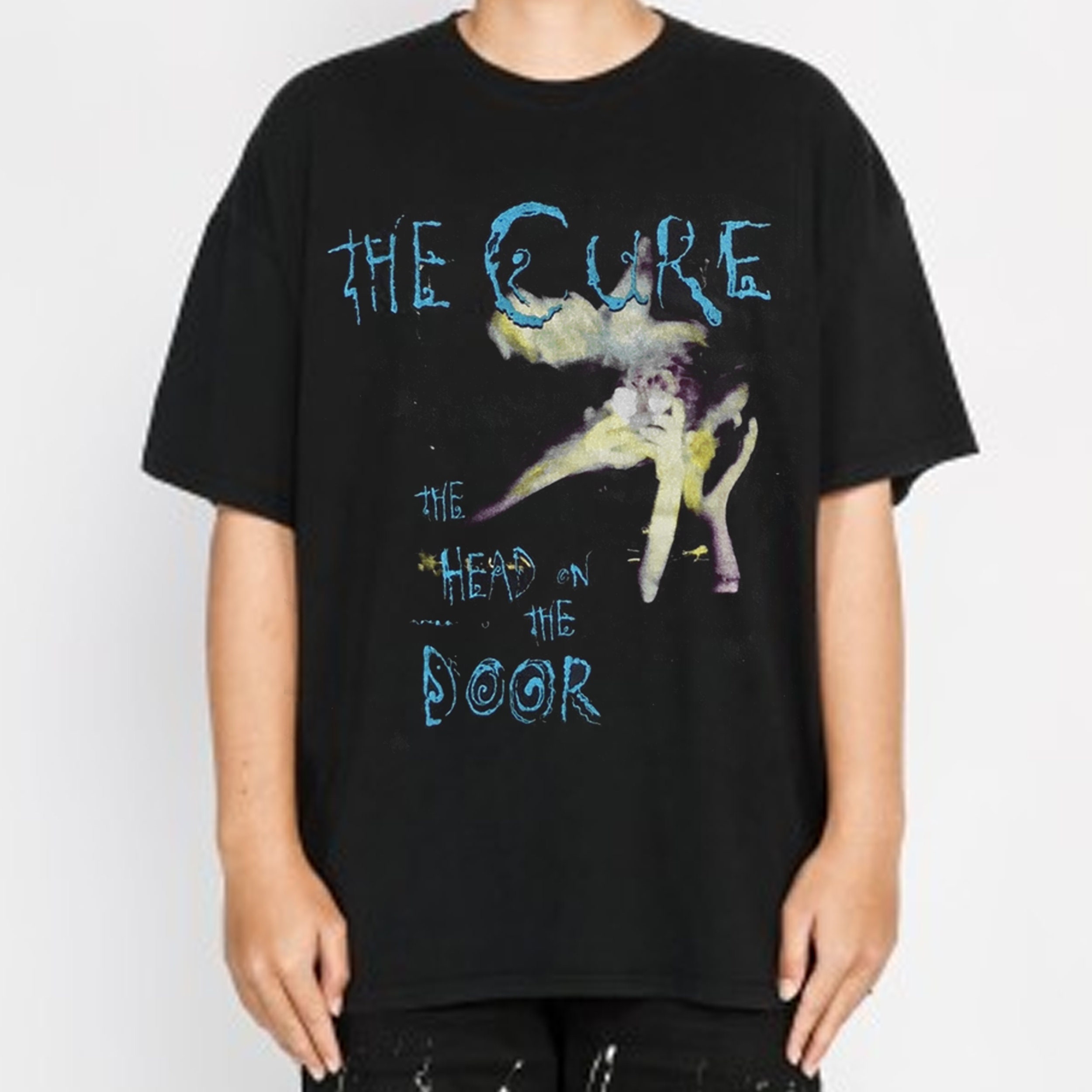 Vintage The Cure Head On The Door 80s Unisex T-Shirt