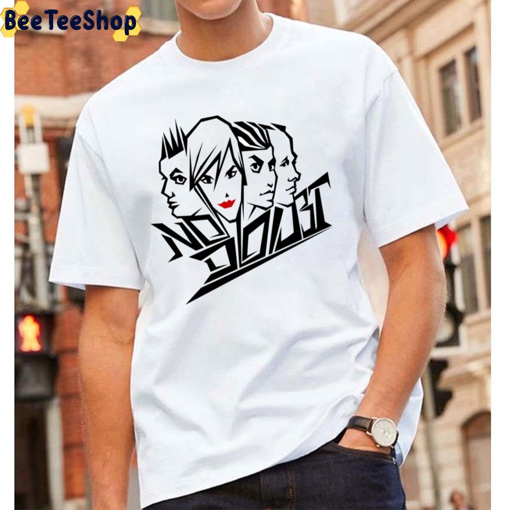 Vintage White Black Art No Doubt Band Unisex T-Shirt