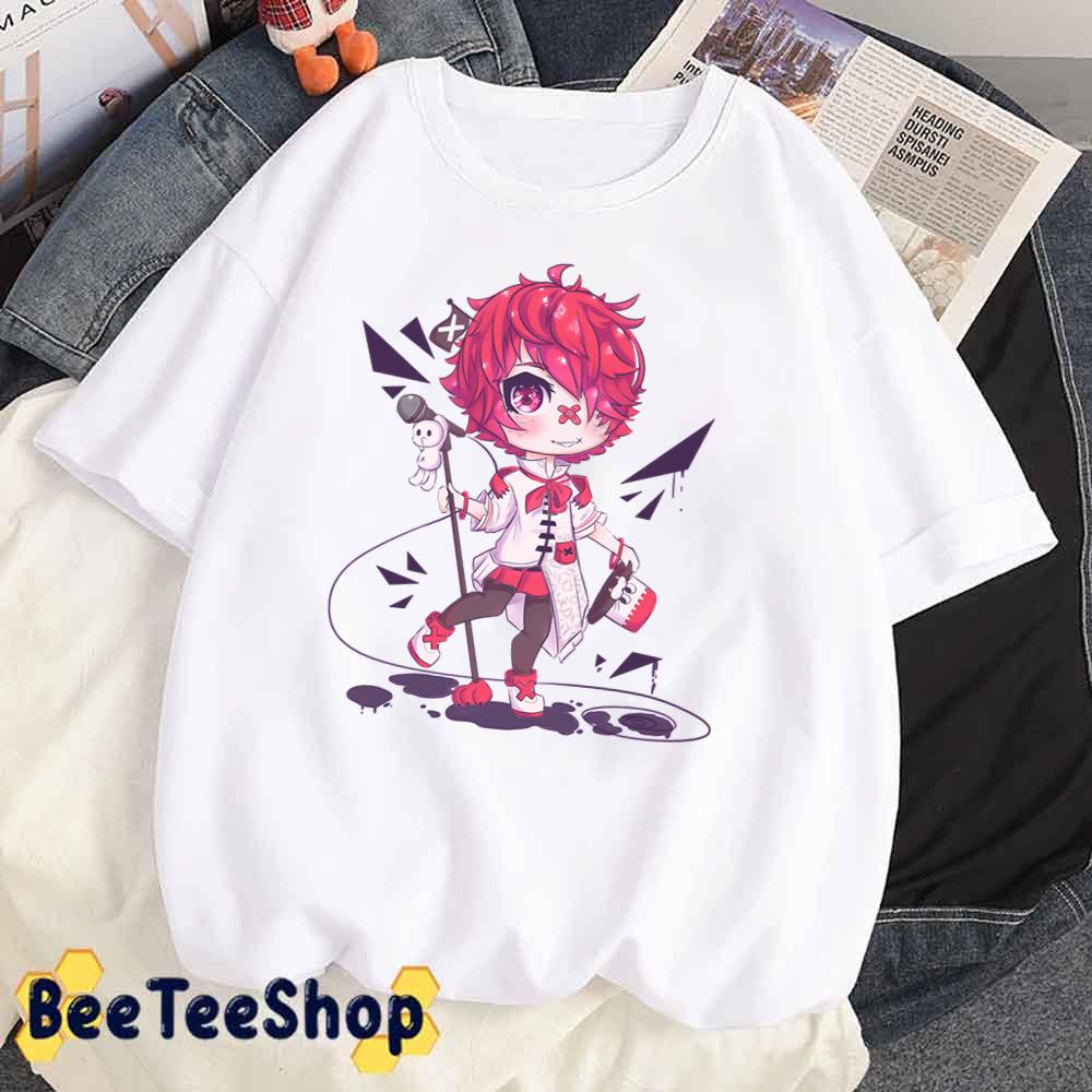 Vocaloid Fukase Chibi With Microphone Unisex T-Shirt