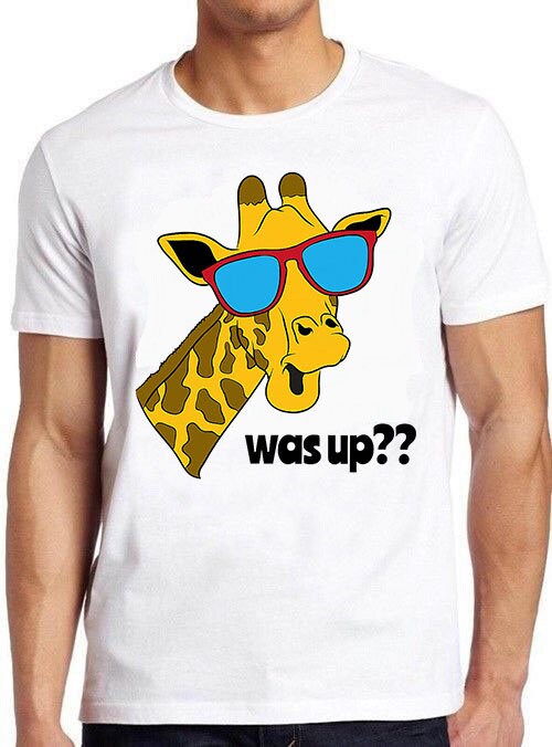 Was Up Funny Giraffe Unisex T-Shirt