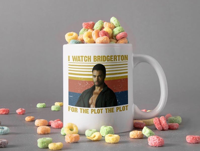 Watch Bridgerton For The Pilot Mug Movie Mug Simon Basset Mug Retro Vintage Premium Sublime Ceramic Coffee Mug White