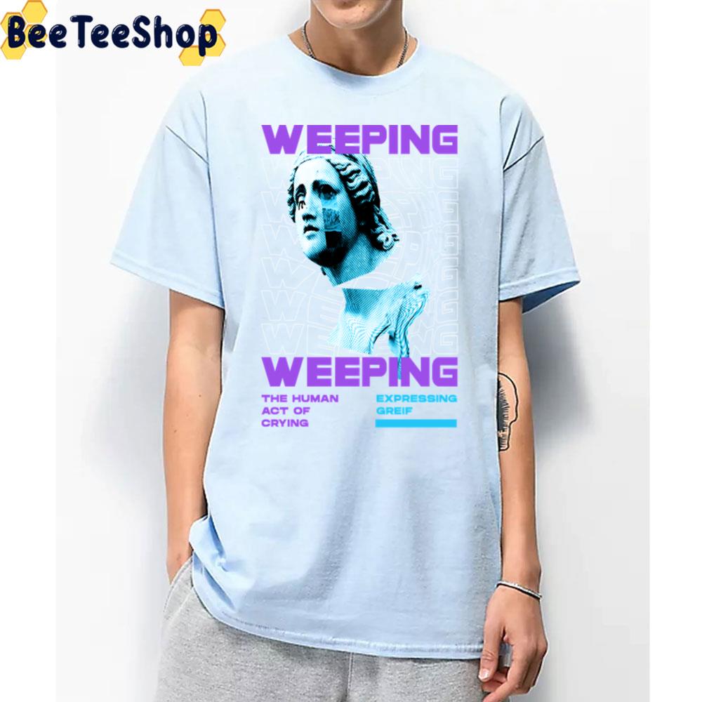 Weeping Abstract Hyperreal Art Unisex T-Shirt