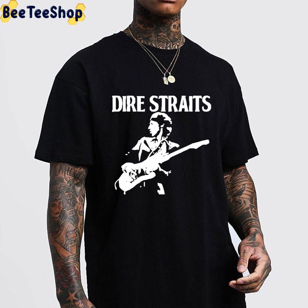 White Art Brothers In Arms Dire Straits Band Unisex T-Shirt