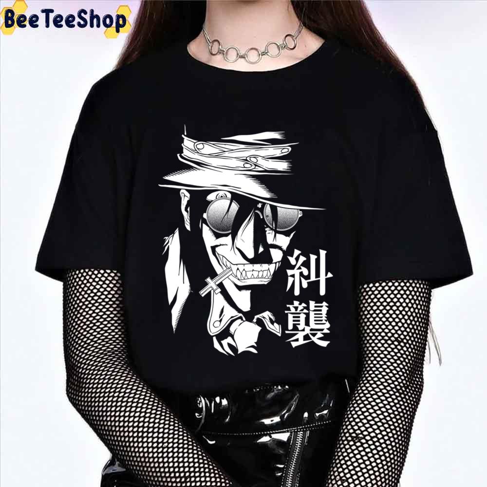 White Art Vampire Warrior Hellsing Unisex T-Shirt