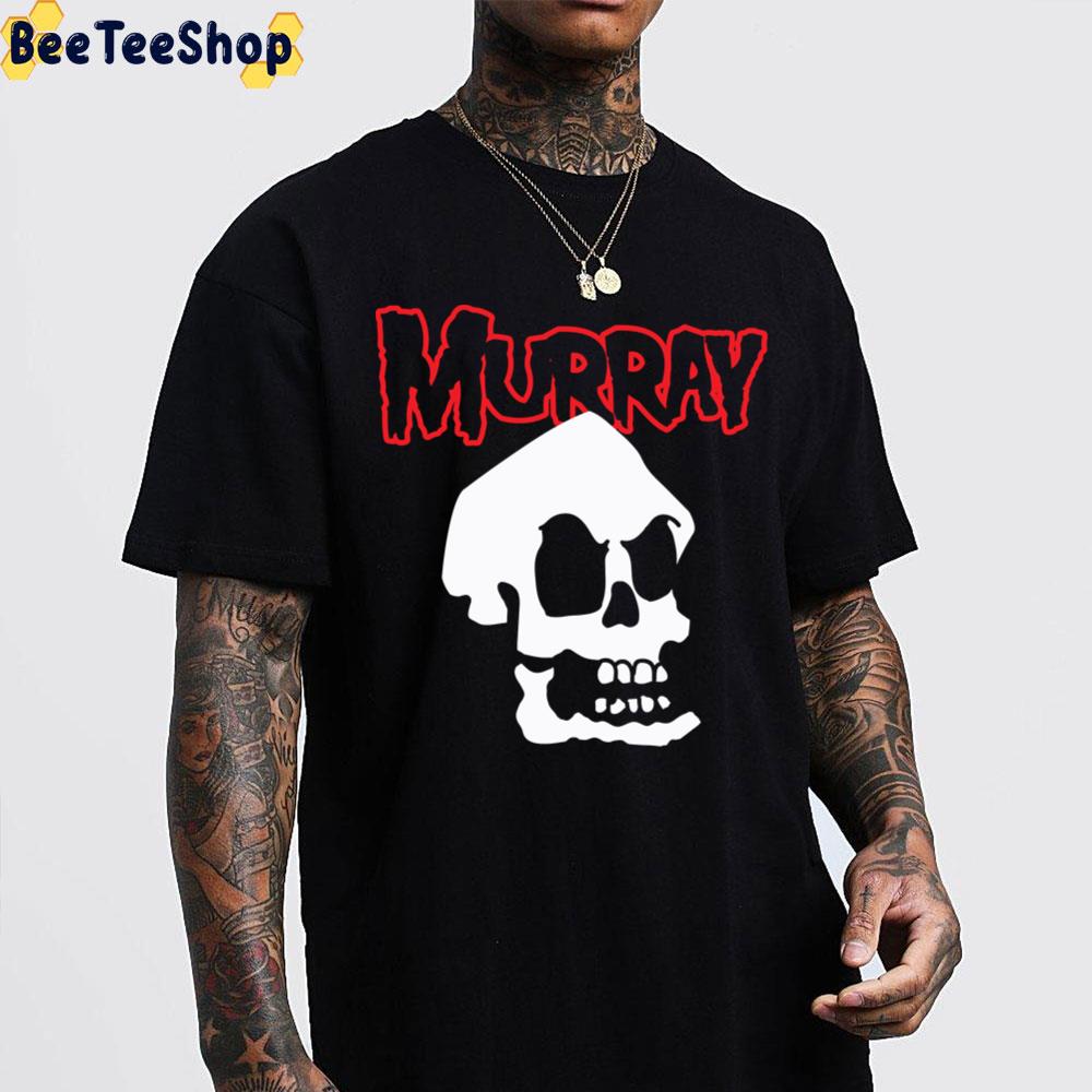 White Skull Art Murray Misfits Band Unisex T-Shirt