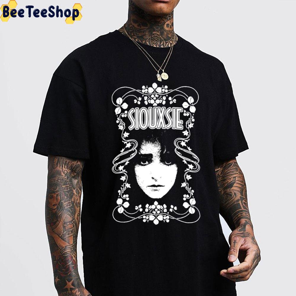 White Vintage Art Siouxsie And The Banshees Band Unisex T-Shirt