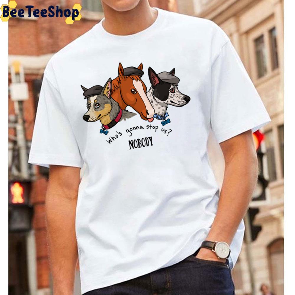 Who’s Gonna Stop Us Peaky Pets Peaky Blinders Unisex T-Shirt