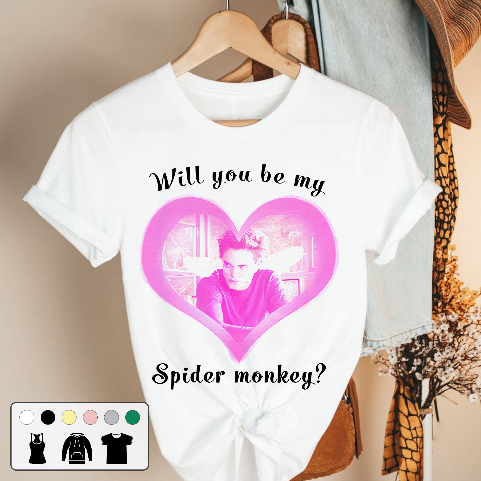 Will You Be My Spider Monkey Twilight Saga Unisex T-Shirt