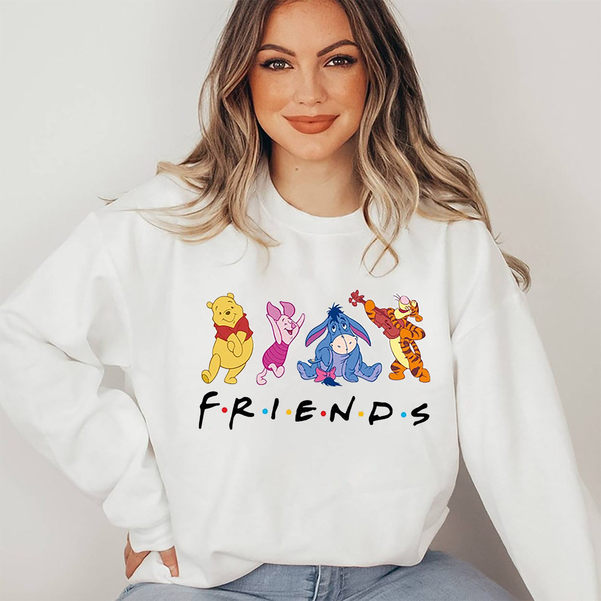 Winnie Pooh Friends Animal Kingdom Unisex Sweatshirt