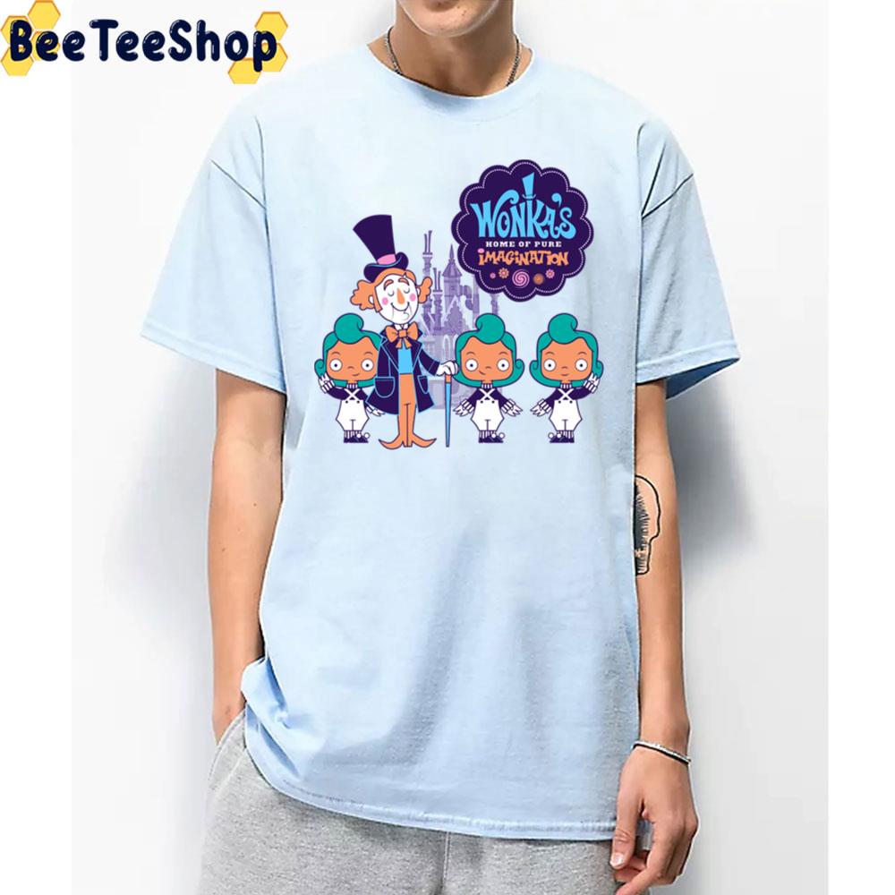 Wonka’s Home Of Pure Imagination Willy Wonka Unisex T-Shirt