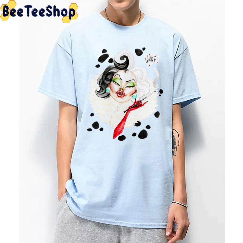 Woof Cruella De Vil Unisex T-Shirt