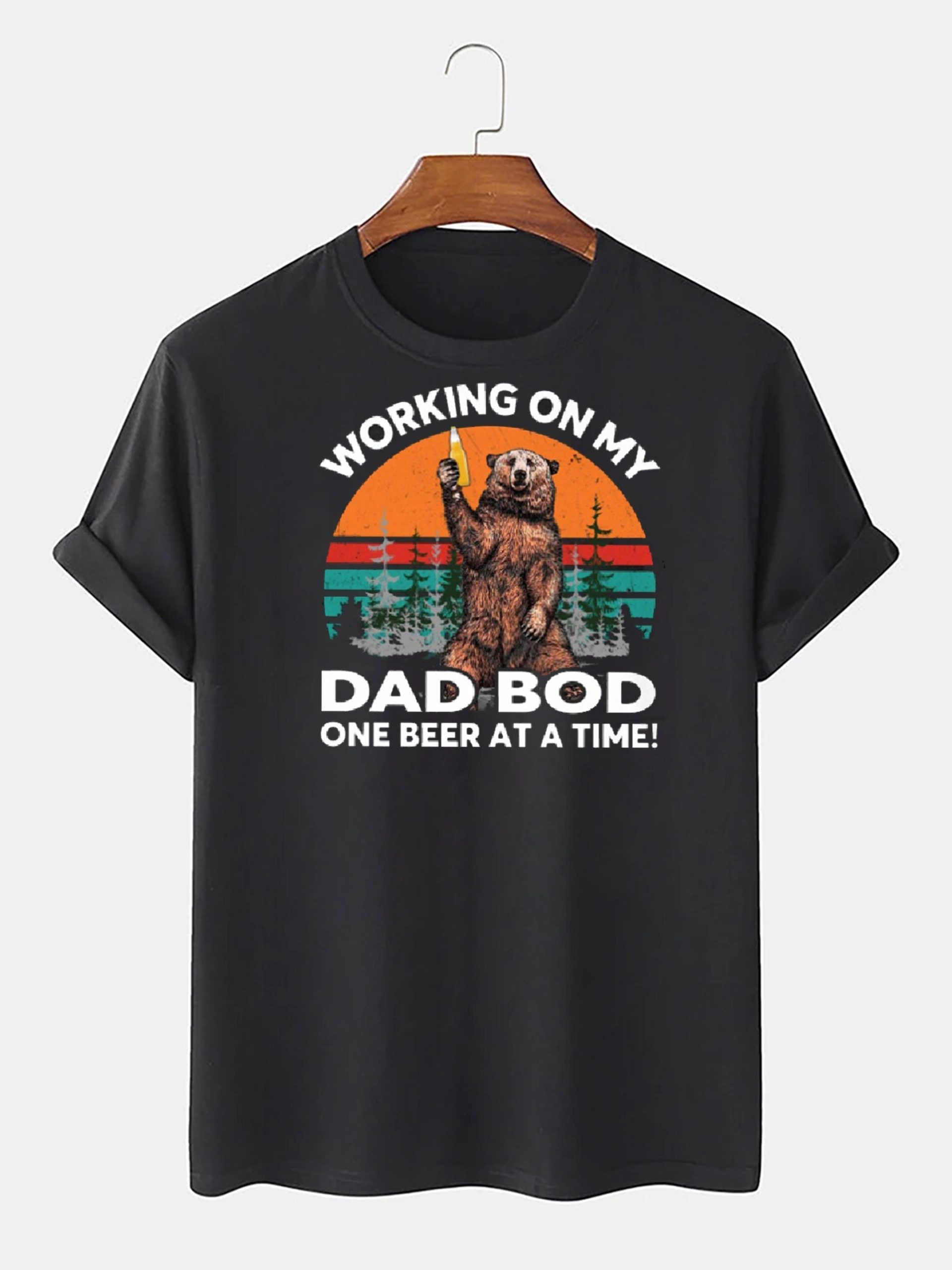 Working On My Dad Bod Father's Day Unisex T-Shirt