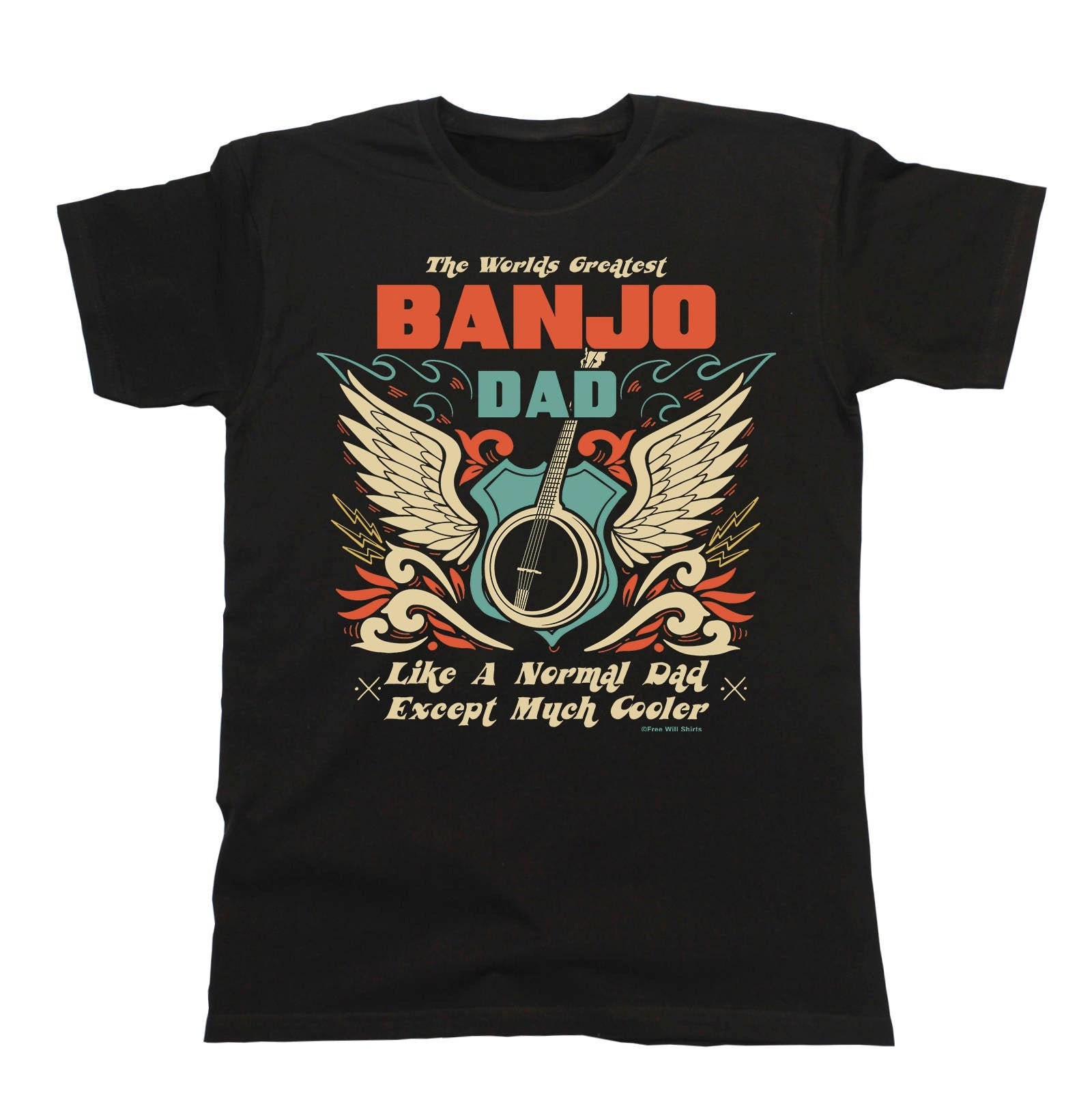 Worlds Greatest Banjo Father’s Day Unisex T-Shirt