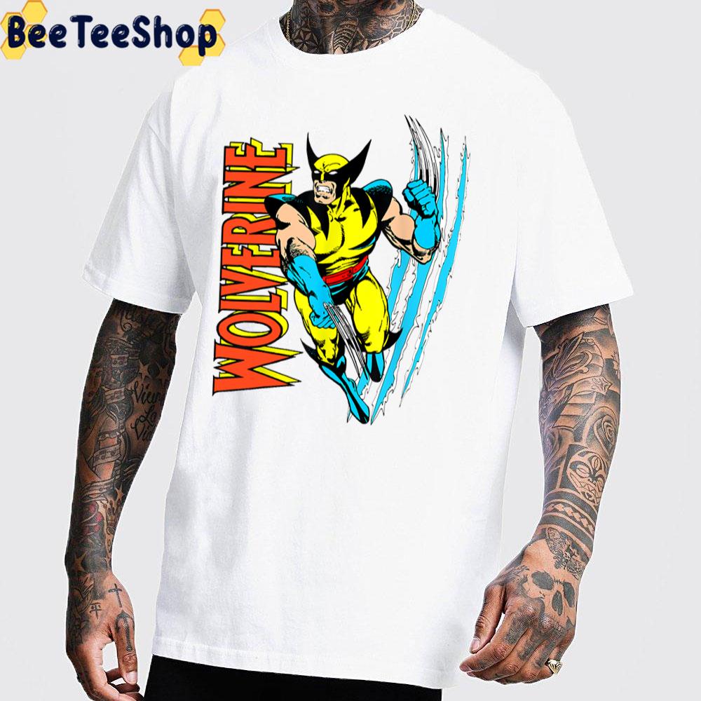 X Men Wolve Vintage Retro Comic Unisex T-Shirt