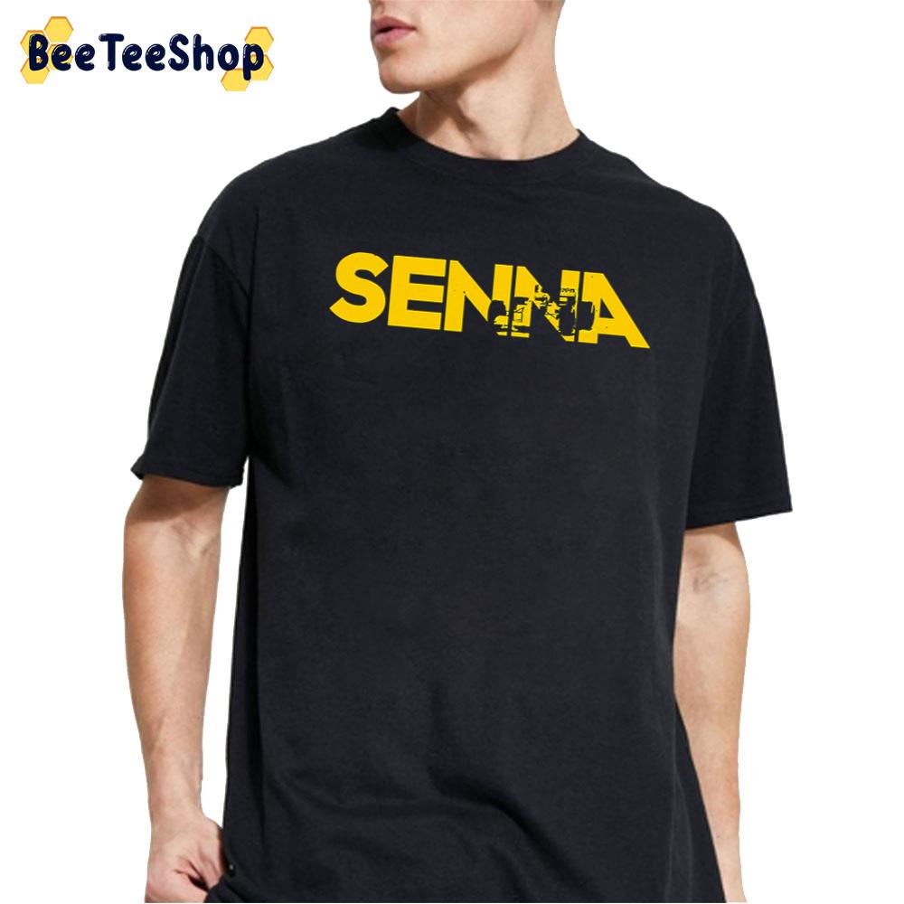 Yellow Art Ayrton Senna Racing Unisex T-Shirt