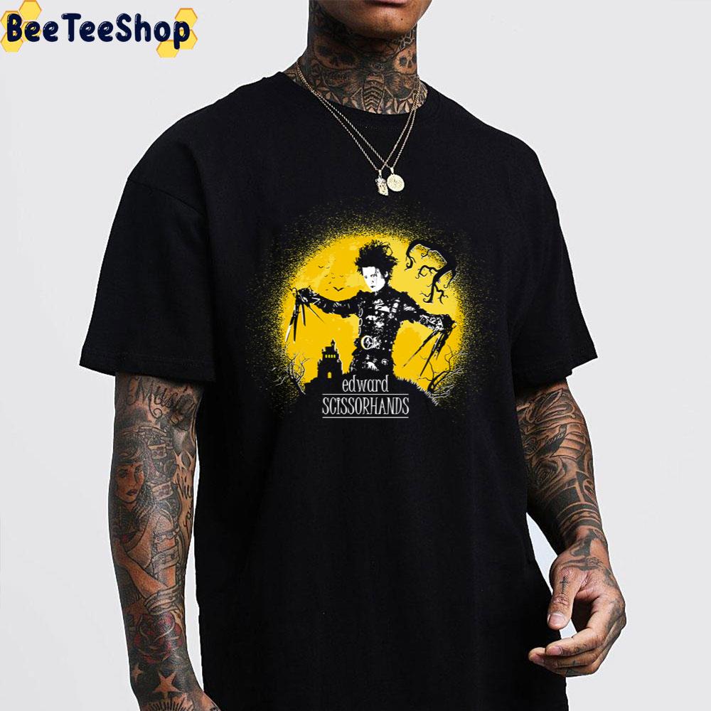 Yellow Moon Edward Scissorhands Unisex T-Shirt