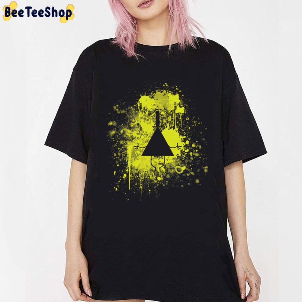 Yellow Painting Art Gravity Falls Bill Unisex T-Shirt