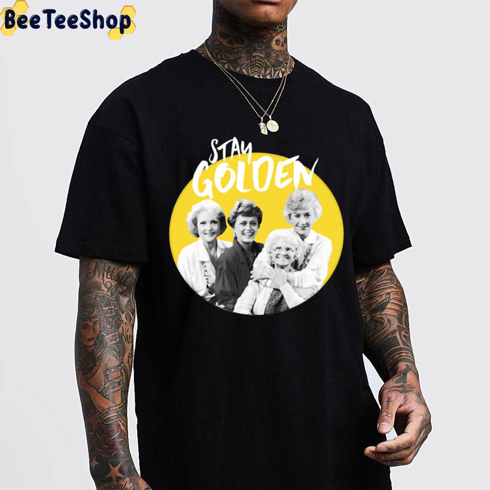 Yellow Retro Art The Golden Girls Unisex T-Shirt