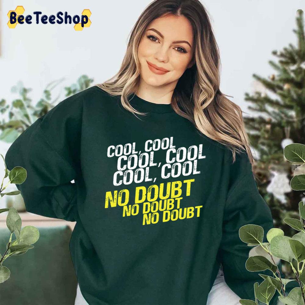 Yellow White Art Text Cool No Doubt No Doubt Band Unisex T-Shirt