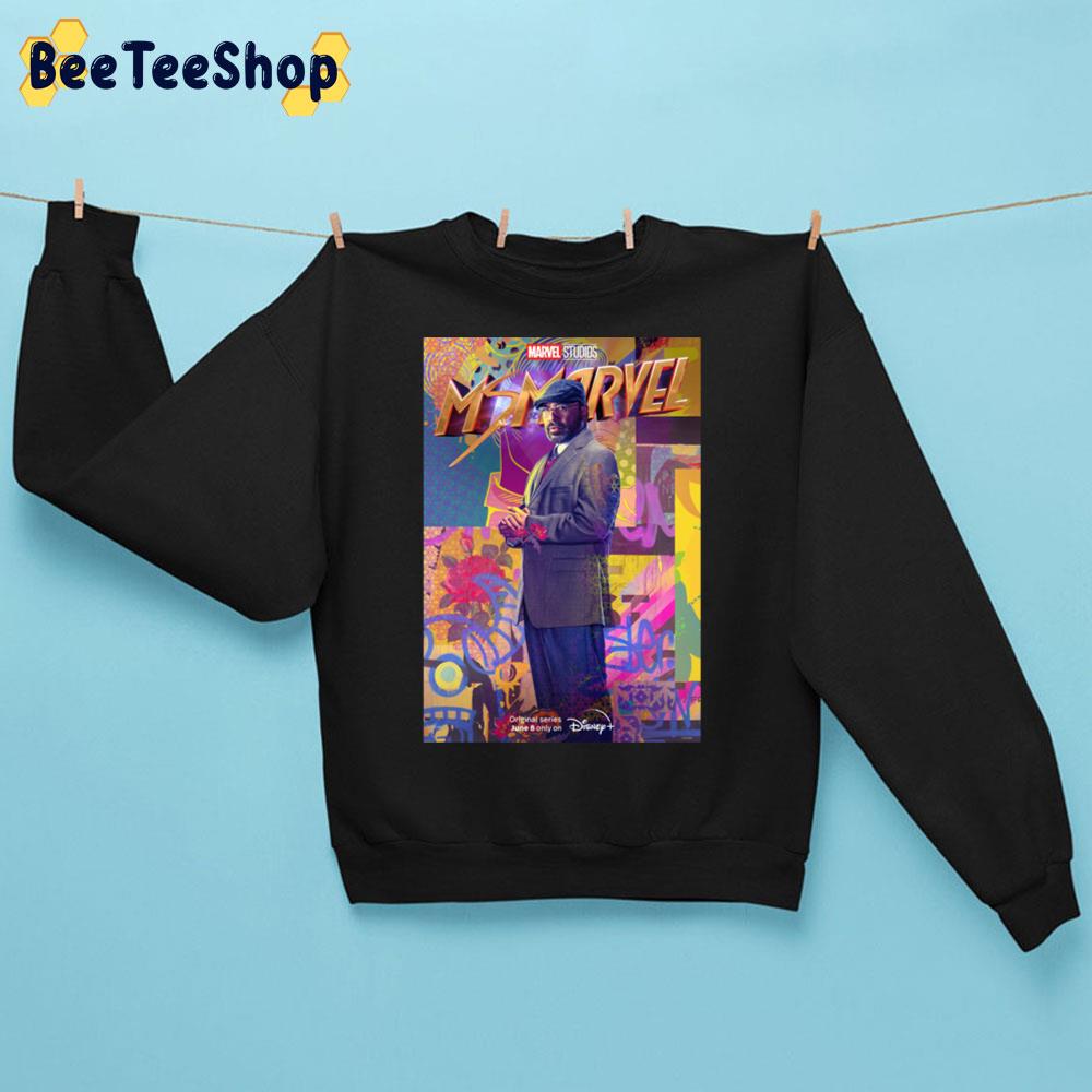 Yusuf Fitted Ms Marvel Art Unisex Sweatshirt