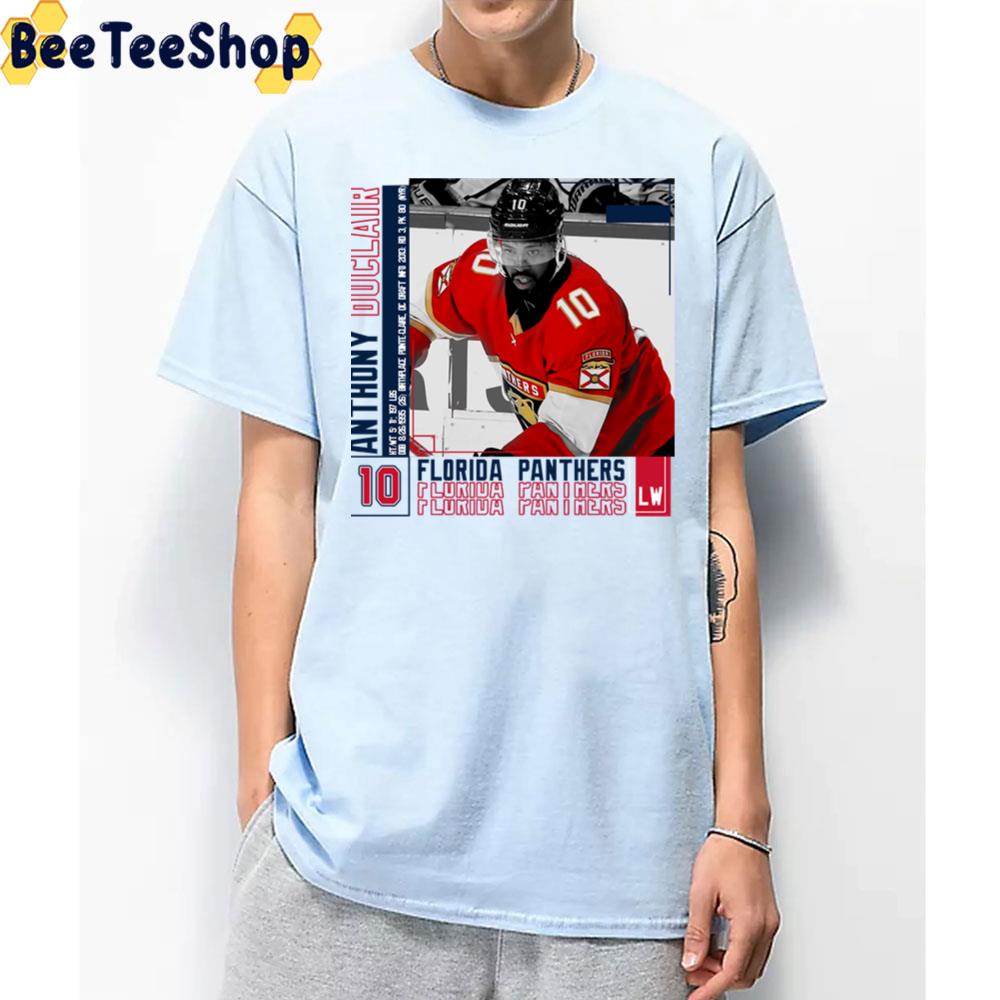 10 Anthony Duclair Ice Hockey Florida Panthers Hockey Unisex T-Shirt
