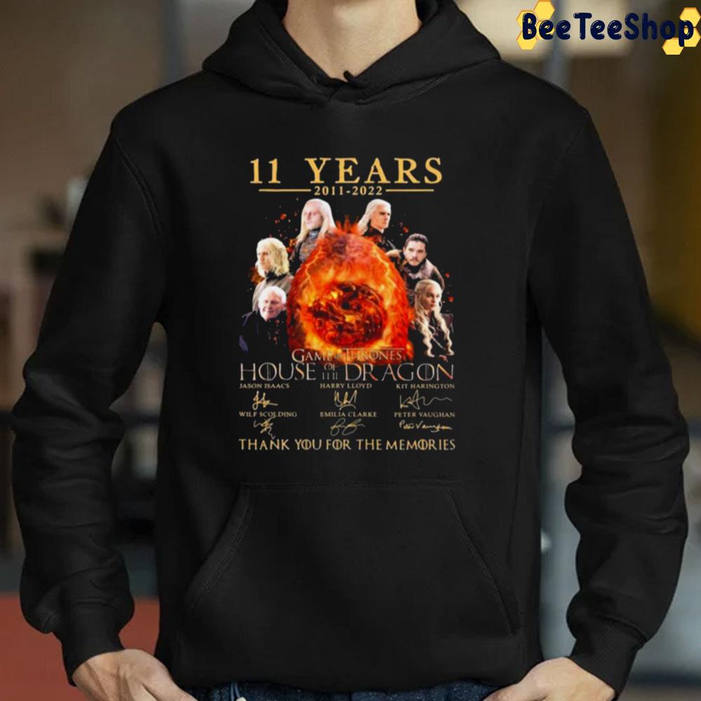 11 Years 2021 2022 House Of The Dragon Unisex T-Shirt