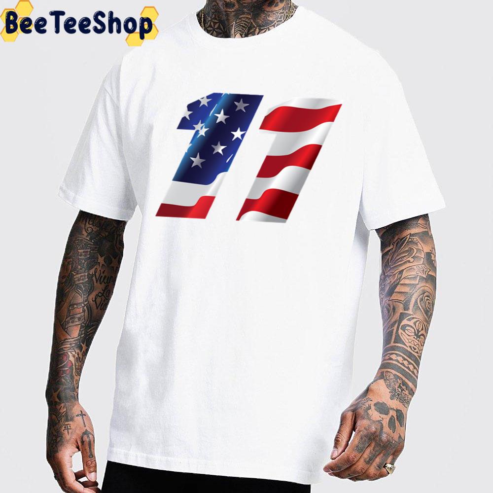 11 America Flag Denny Hamlin Usa Racing Unisex T-Shirt